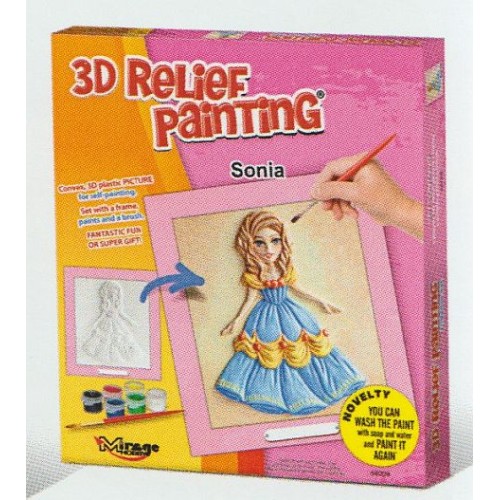3D reliéf Sonia